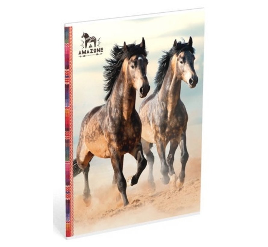 A4 schrift geruit - strand