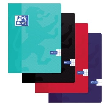 Oxford A5 schrift 5mm geruit 36 vel  - gekleurd