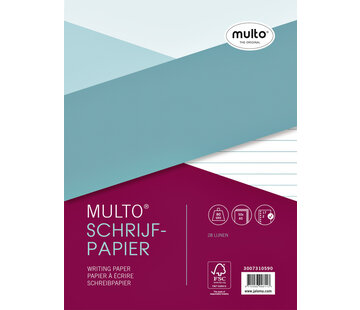 Multo A5 Ringband papier - gelinieerd - 17r