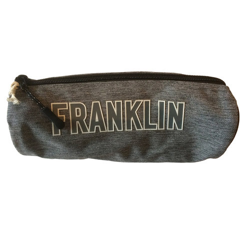 Franklin & Marshall Rond schooletui - donkergrijs