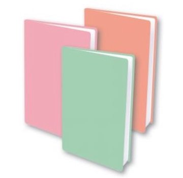 Dresz Voordeelpak rekbaar kaft - A4 roze/zalm/mint 3x