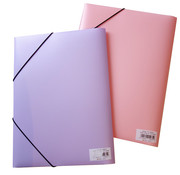 A4 Elastomap - roze - paars