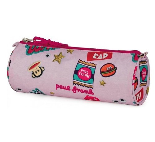 Paul Frank Girls schooletui rond - roze
