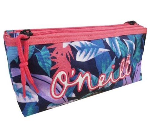 O'Neill Schooletui dubbel - leaves allover