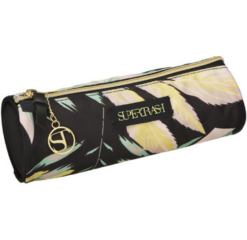 Supertrash 20cm Etui rond - leaves