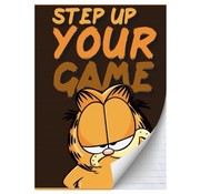 Garfield A4 lijntjes schrift "step up" - schade