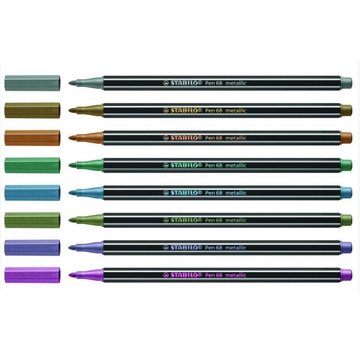 Stabilo Pen 68  viltstift metallic - p/stuk