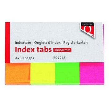 Quantore 200 index tabs - zelfklevend