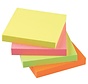 Memokblaadjes zelfklevend - neon - 76mm