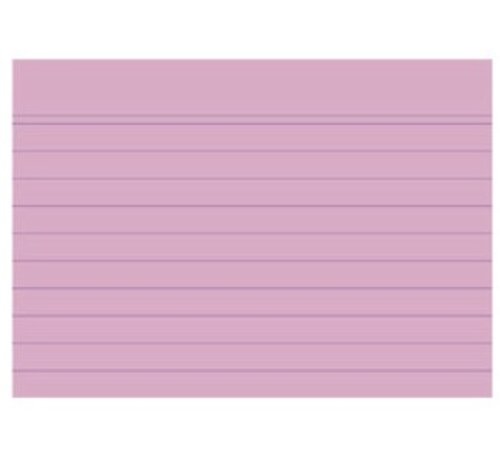 Flashkaartjes A7 - roze - 100 stuks