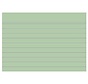 Flashkaartjes A7 - groen - 100 stuks