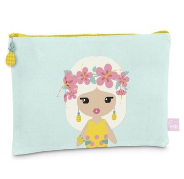 Lil' Ledy Etui plat - "blauw"