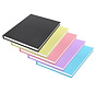 Notitieboek / hardcover schrift A5 gelinieerd pastel