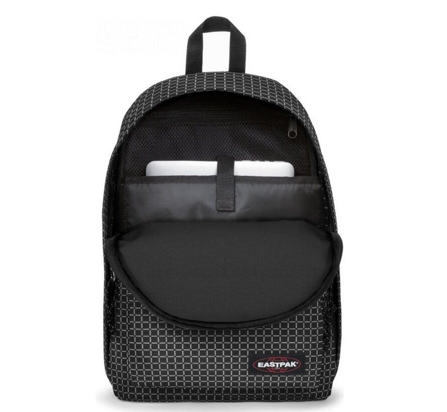 Out of office rugtas - refleks zwart