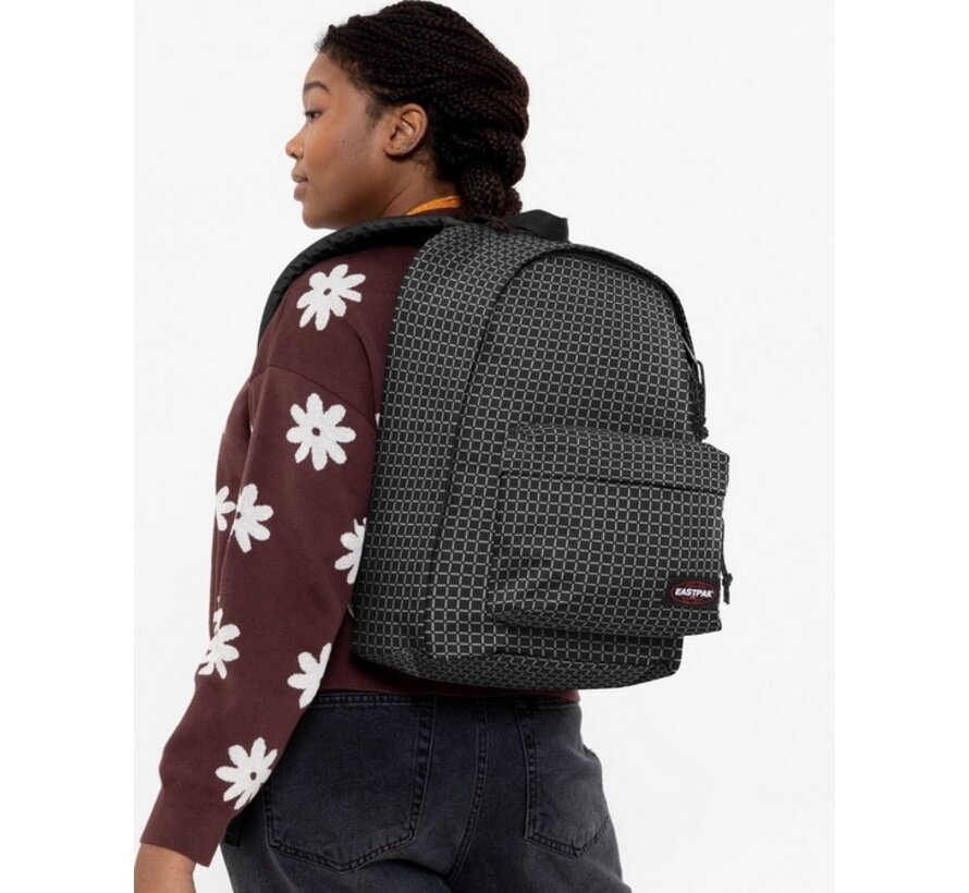 Out of office rugtas - refleks zwart