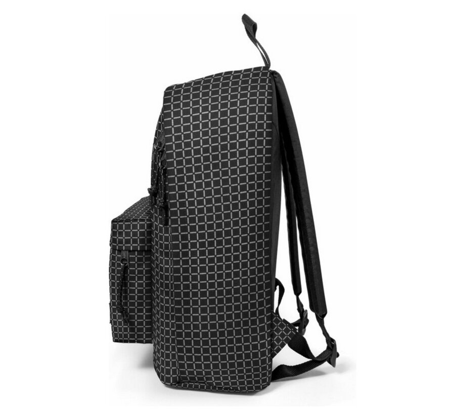 Out of office rugtas - refleks zwart