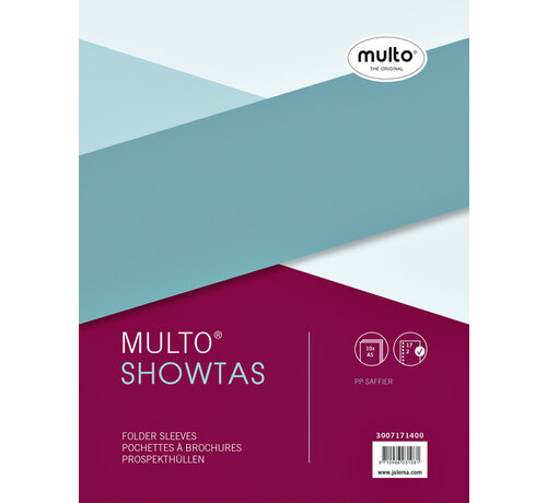 Multo Showtassen 17 rings - A5 formaat - 0,08 - transparant
