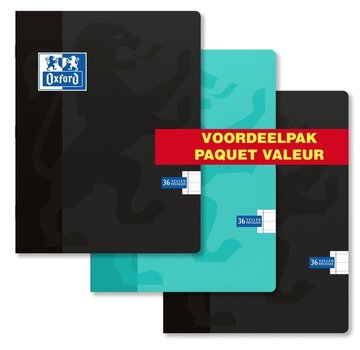 Oxford Voordeelpak - A5 schrift gelinieerd