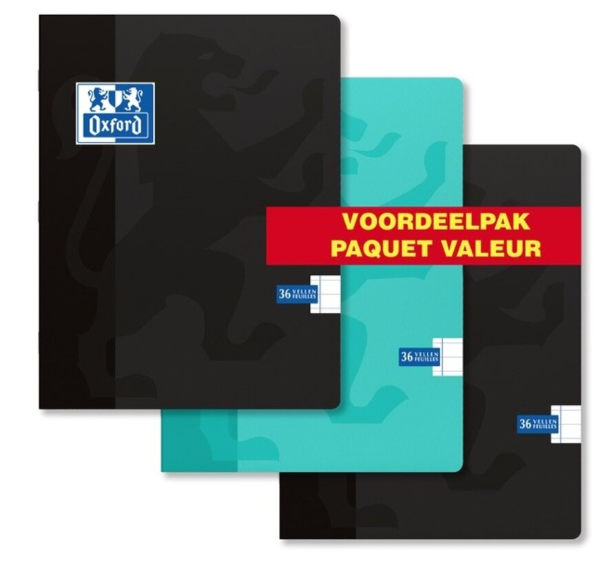 A5 lijntjes schrift - voordeelpak