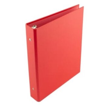 Ringband 17 rings - A5 - rood