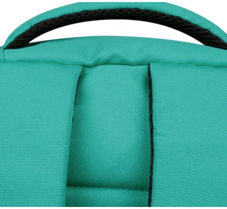 Laptopr rugtas - turquoise - 17 inch - 30 liter