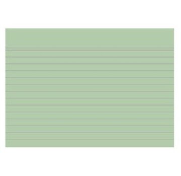 A6 Flashcards - groen - 105x148