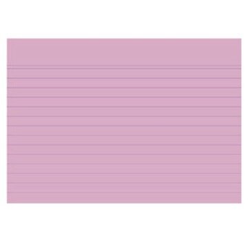 A6 Flashcards - roze - 105x148