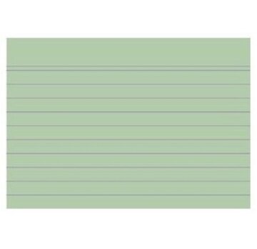 A8 Flashcards - groen - 55x74