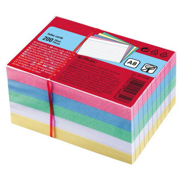 A8 Flashcards - assorti - 55x74 - 200st