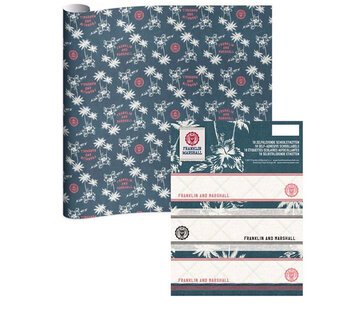 Franklin & Marshall 2 rol kaft + etiketten - voordeel set