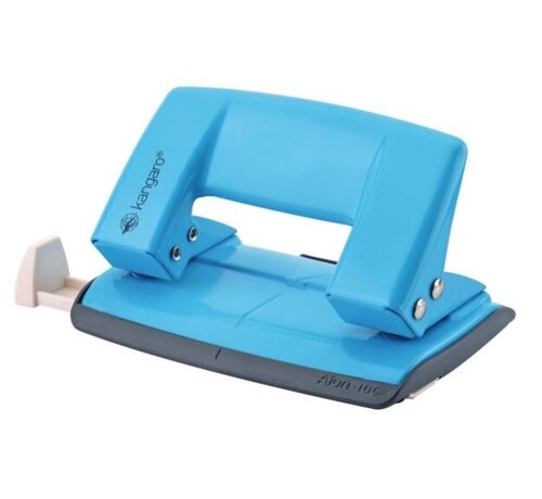 Kangaro 2 Gaats perforator - 10 vel - blauw