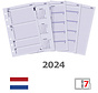 Agenda vulling 2024 - 7/2 weekoverzicht per 2 pagina's