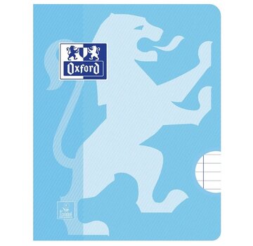 Oxford A5 schrift gelinieerd - baby blauw