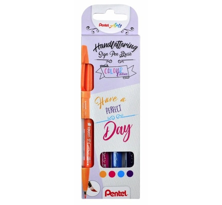 Brush Sign Pen - set kleur