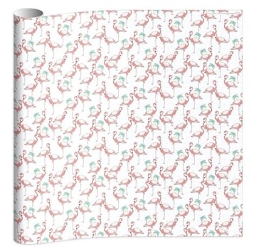 Awesome Kaftpapier - flamingo