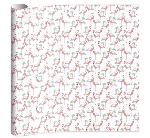 Awesome Kaftpapier - flamingo