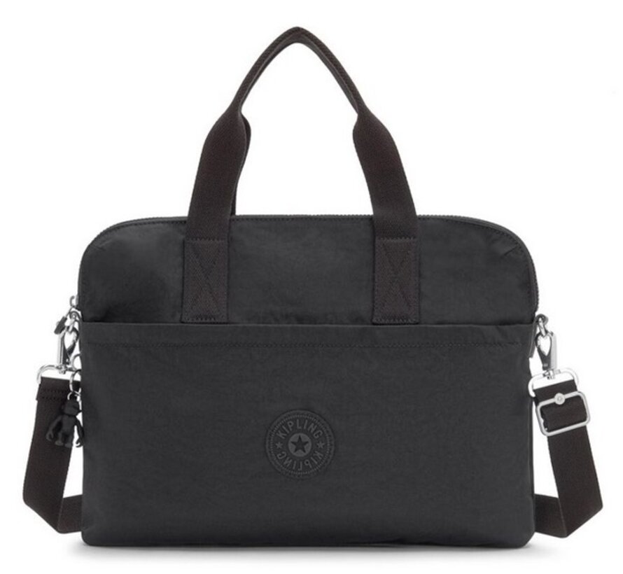 Elsil Basic Black laptop tas - 15,6"