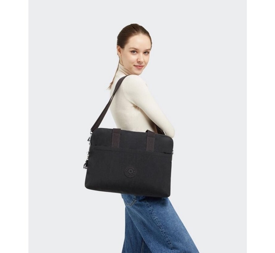Elsil Basic Black laptop tas - 15,6"