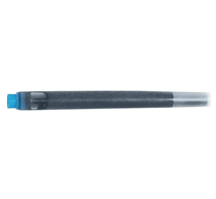 Quink vulpen patronen - voor parker - blu/black 5x