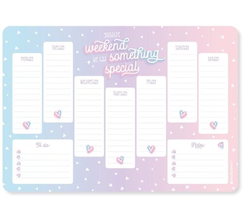 Purple Passion Weekplanner