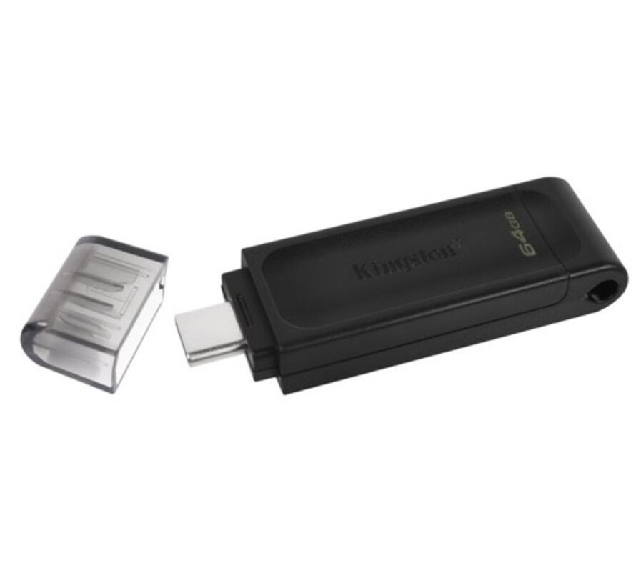 USB-C stick zwart -  64 GB