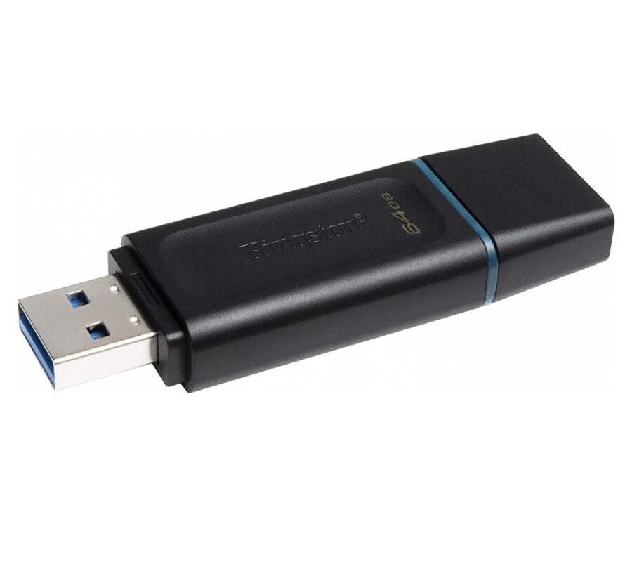 USB 3.2 stick zwart -  64 GB