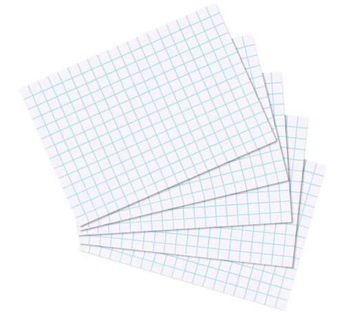 Flashkaartjes A7 - wit