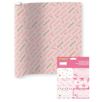 Little Diva 2 Rol kaft + etiketten voordeelset