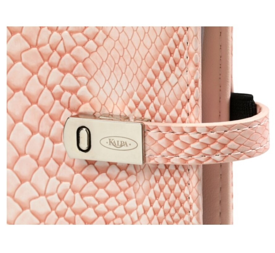 Organizer / agenda - personal - croco roze