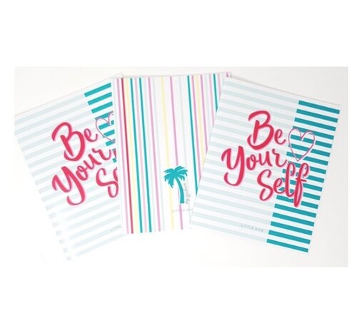 Little Diva Be your self A5 lijntjes schriften