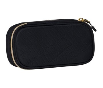 Beckmann Etui met lussen - black / gold