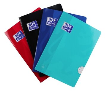 Oxford A4 schrift gelinieerd - gekleurd