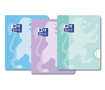 Oxford 3st Voordeelpak - A5 schrift gelinieerd - pastel