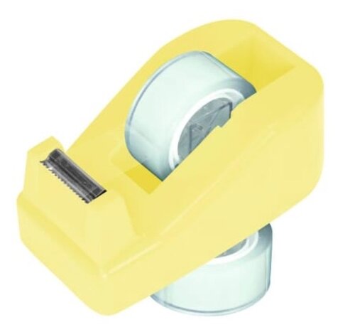 Plakband apparaat - pastel geel